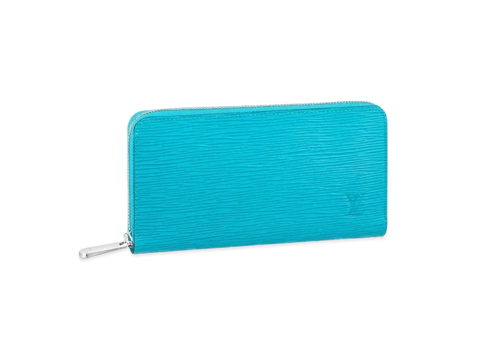 Louis Vuitton Zippy Wallet Epi Japan Exclusive "Turquoise"