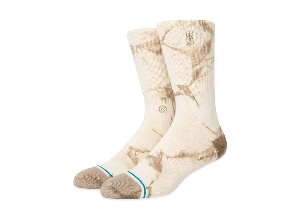 STANCE NBA LOGOMAN DYE "NATURAL"