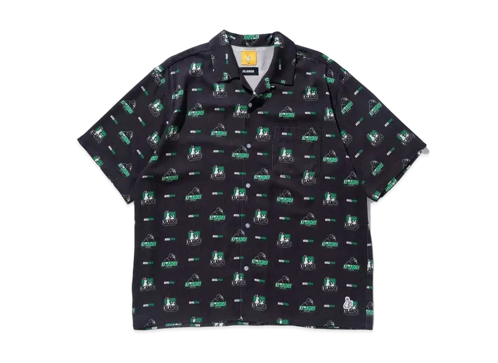 XLARGE x FR2 Icon Pattern S/S Shirt "Black"