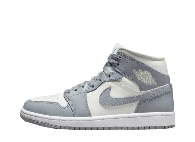 Nike Women's Air Jordan 1 Mid "Grey/Sail"