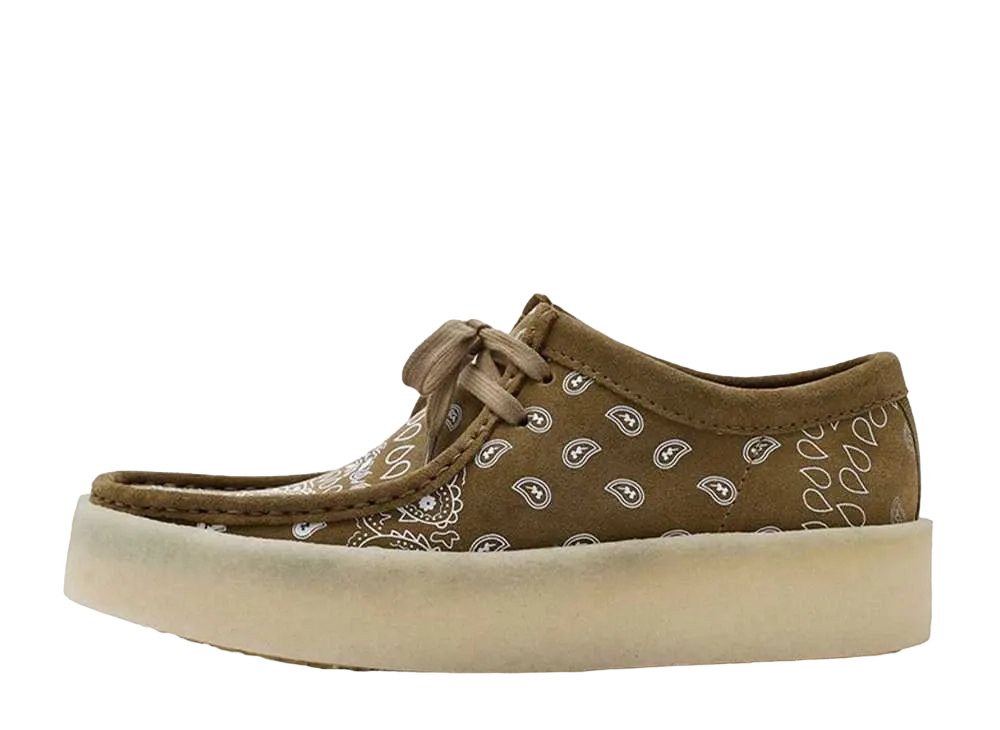Clarks Wallabee Cup "BeigePaisley"