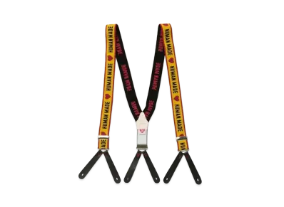 HUMAN MADE SUSPENDERS "Red"