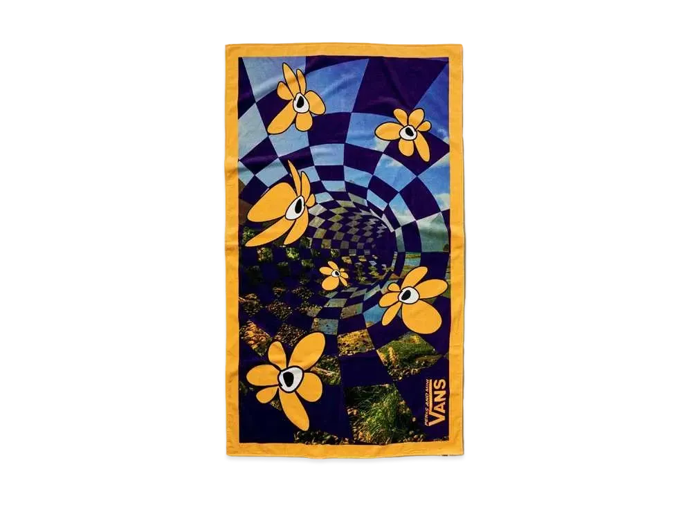 VANS x P.A.M (PERKS AND MINI) Spiral Checker Towel "Multi"