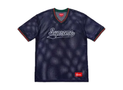 Supreme Mesh Baseball Top "Navy"