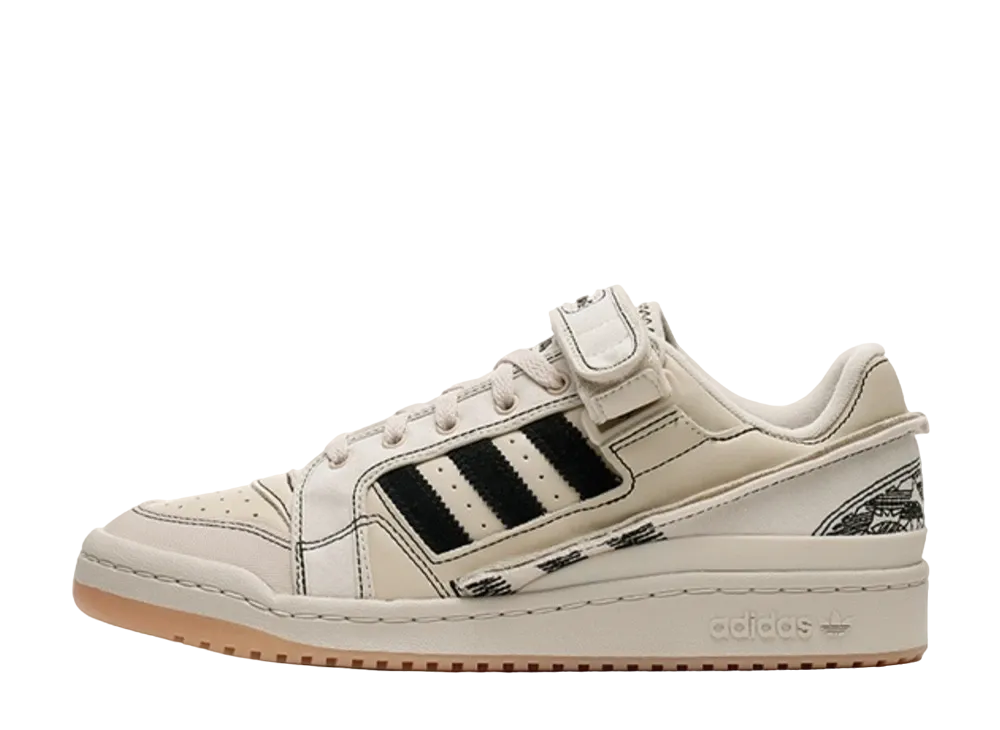 adidas Forum 84 Low "Core Black/Gum 3"