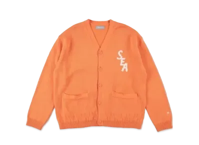 WIND AND SEA Knit Cardigan (S_E_A) "Orange"