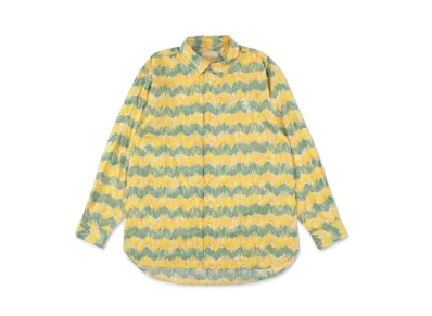 WIND AND SEA SEA (Tulipes-pattern) Shirt "Yellow"
