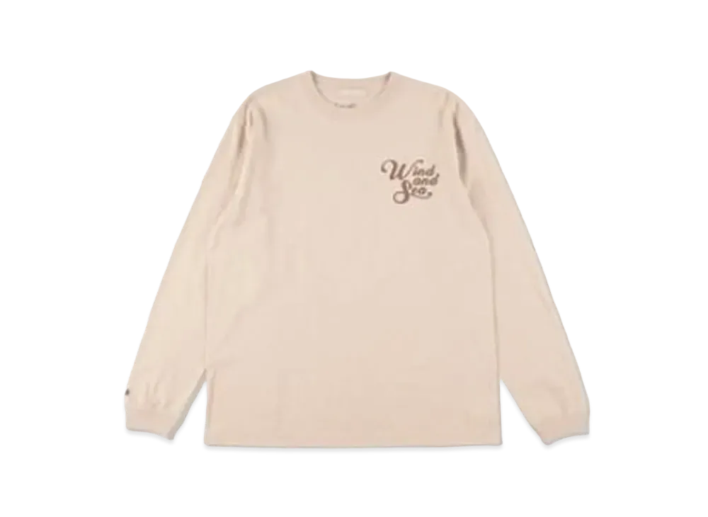 WIND AND SEA wds (n-Classic) L/S tee "Sand"