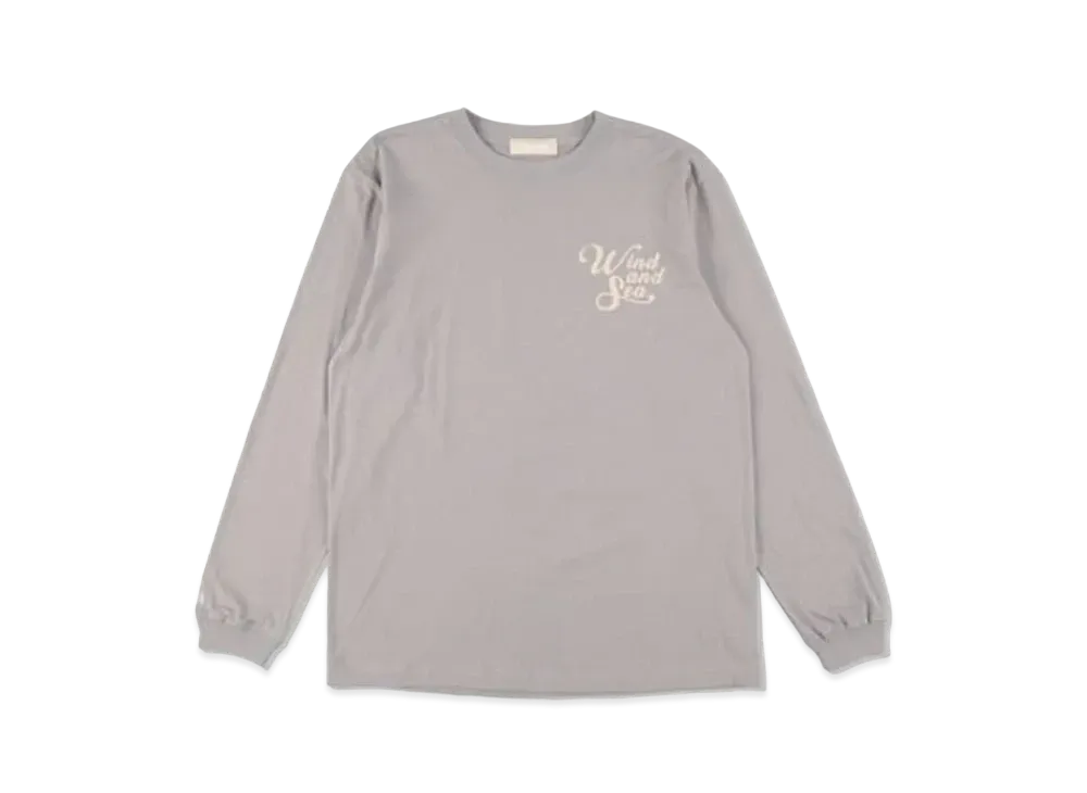 WIND AND SEA wds (n-Classic) L/S tee "Charcoal"