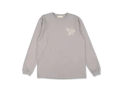 WIND AND SEA wds (n-Classic) L/S tee "Charcoal"