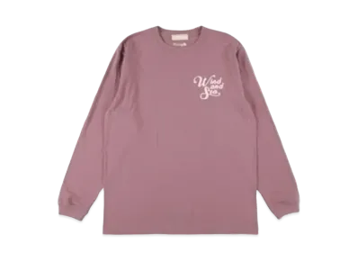 WIND AND SEA wds (n-Classic) L/S tee "Merlot"