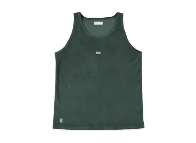 WIND AND SEA Heavy Pile Tank Top "Green"