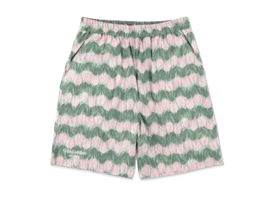 WIND AND SEA SEA (Tulipes-pattern) Shorts "Pink"