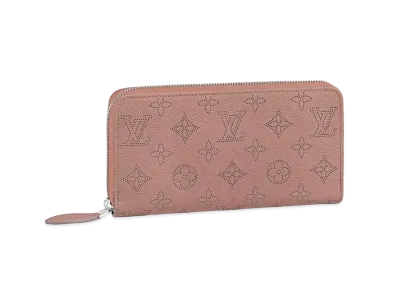 Louis Vuitton Zippy Wallet Monogram Mahina "Bois de Rose"