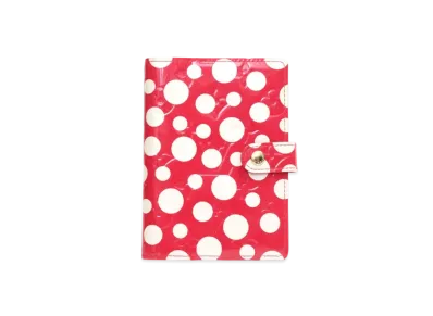 Louis Vuitton x Yayoi Kusama Monogram Vernis Dot Infinity Agenda PM "Rouge"