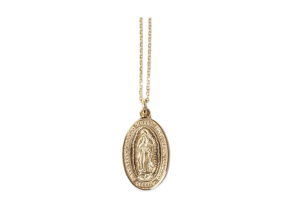 WACKO MARIA Maria Medal Necklace "Gold(K18)"