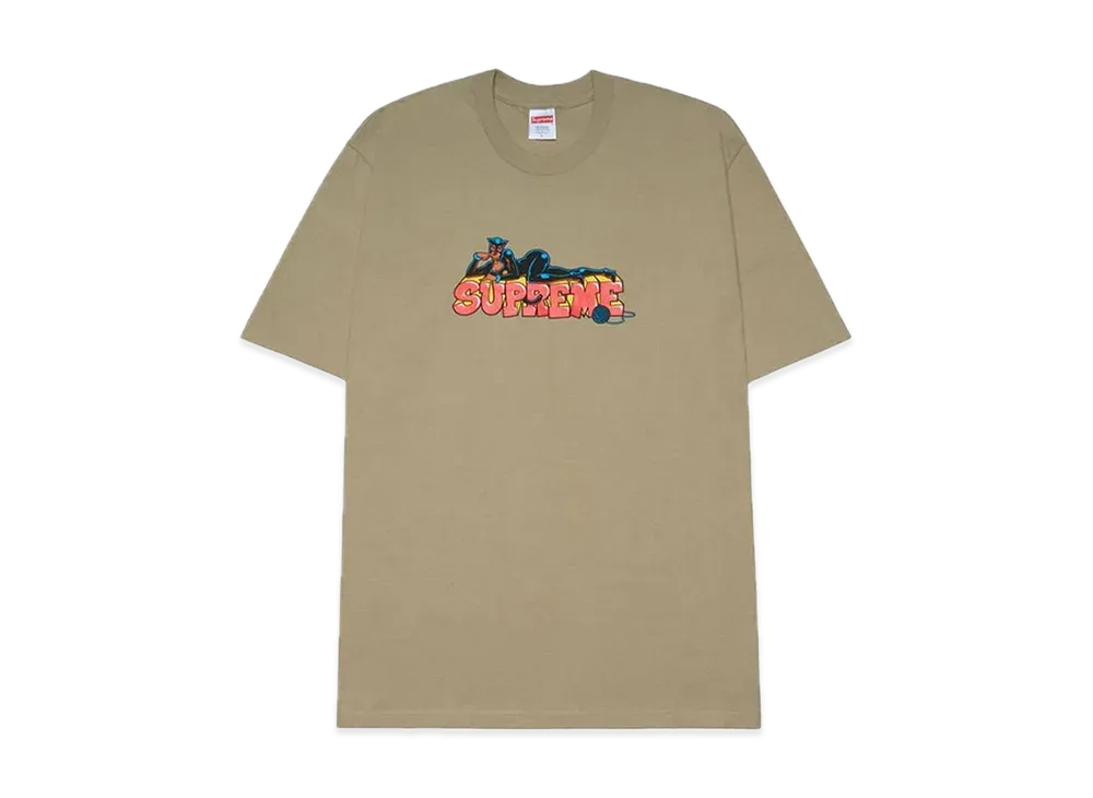 Supreme Catwoman Tee "Stone"