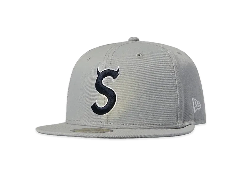 Supreme S Logo New Era "Grey" (22FW)
