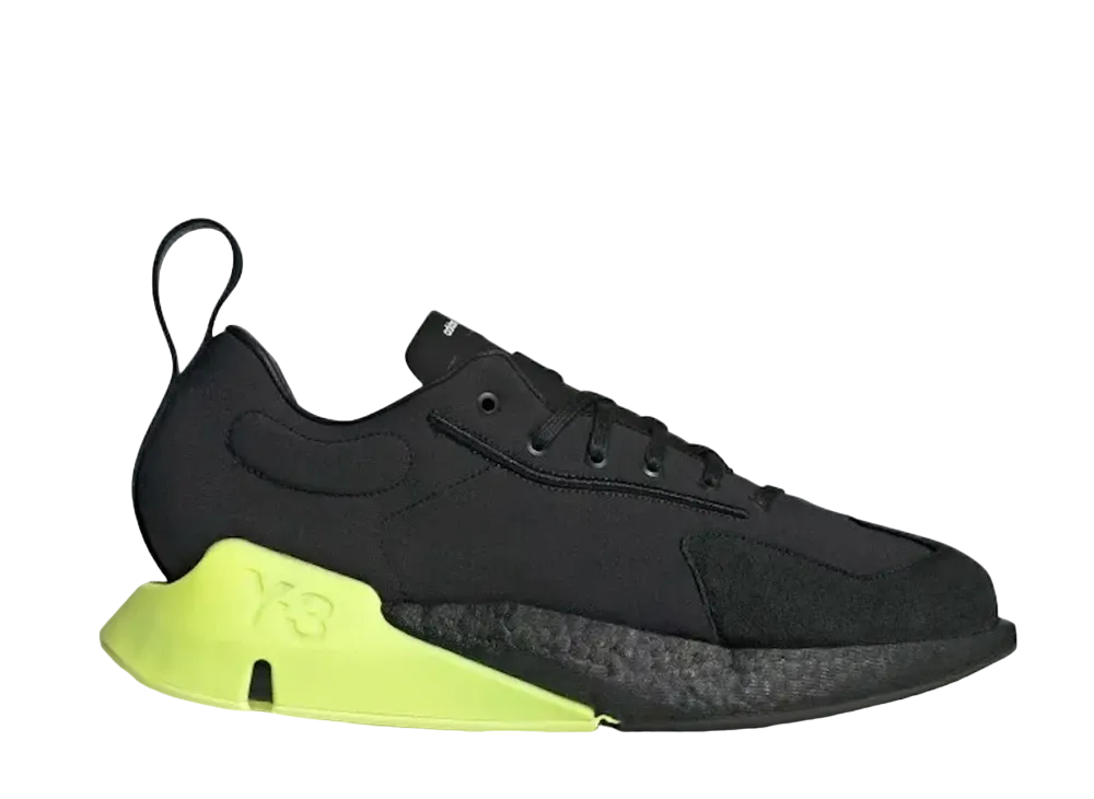 Y-3 × アディダス オリサン "ブラック セミ フローズン イエロー"