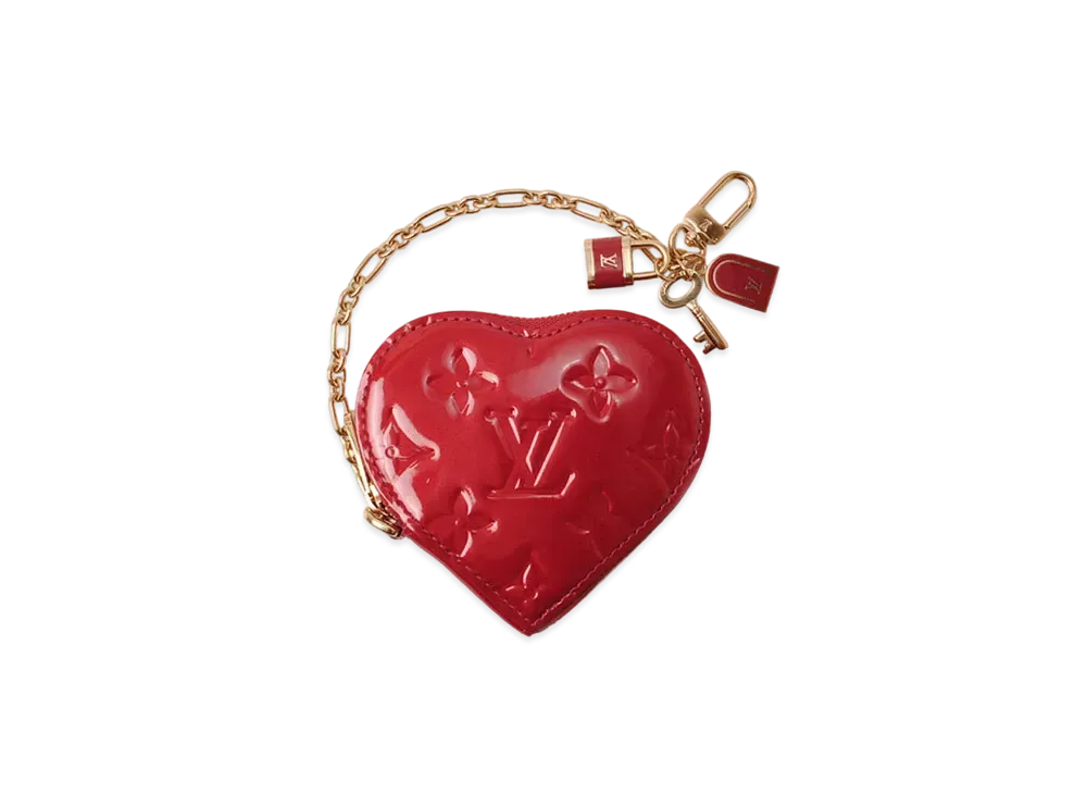Louis Vuitton Porte Monnaie Cool Monogram Vernis "Pomme d'Amour"
