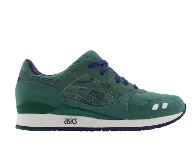 バイト × アシックス ゲルライト 3 "グリーン リング"