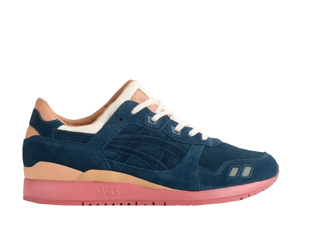 パッカー シューズ × ジェイクルー × アシックス ゲルライト3 "ネイビーバック"