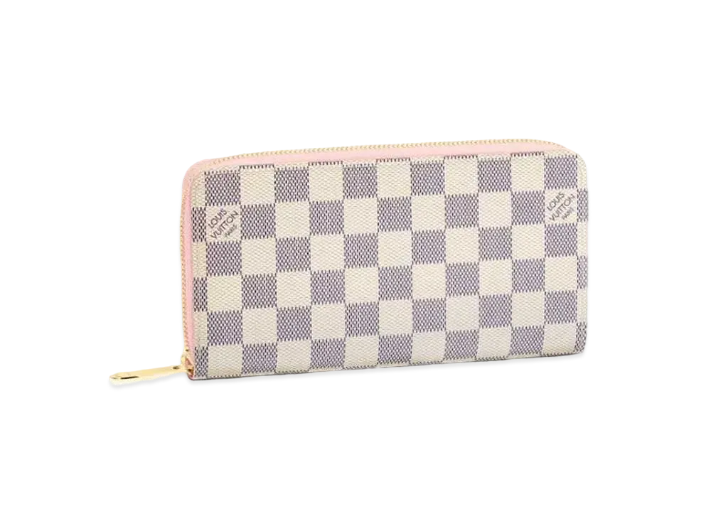 Louis Vuitton Zippy Wallet Damier Azur "Rose Ballerine"