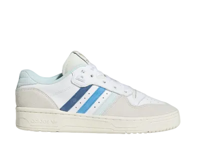 adidas Rivalry Low "Footwear White/Almost Blue"
