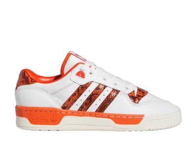 adidas Rivalry Low "Footwear White/College Orange"