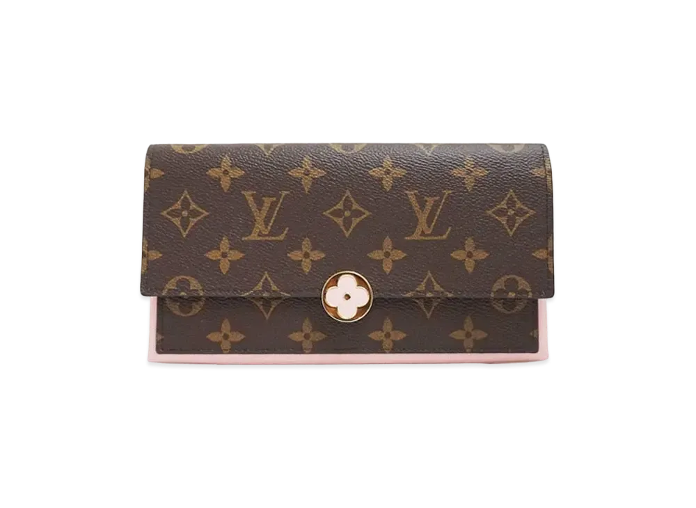 Louis Vuitton Flor Wallet Monogram "Rose Ballerine"