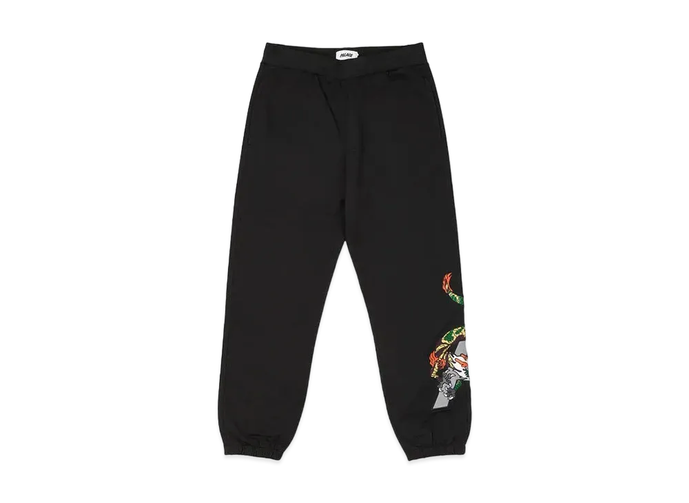 PALACE Dragon Sweatpants "Black"