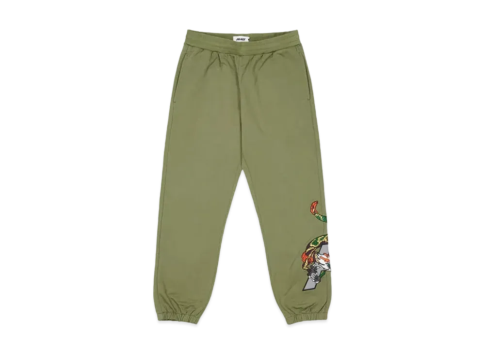 PALACE Dragon Sweatpants "Olive"