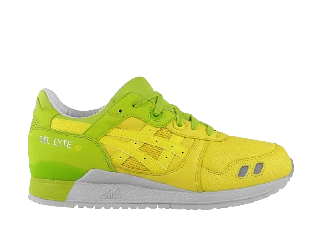 Slam Jam × Asics Gel-Lyte III "Yellow/Green" (2013)
