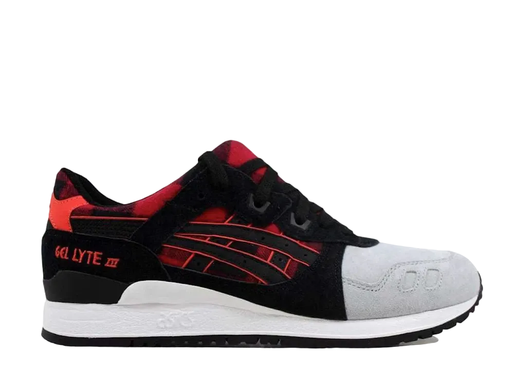 Asics Gel-Lyte III "Red Black"