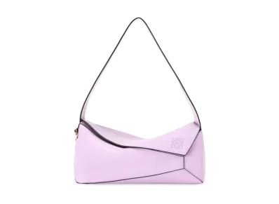 LOEWE Puzzle Hobo Bag In Nappa Calfskin "Bloom Orchid"