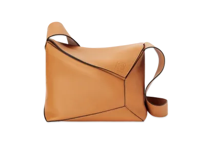 LOEWE Large Puzzle Hobo Bag In Nappa Calfskin "Warm Desert"