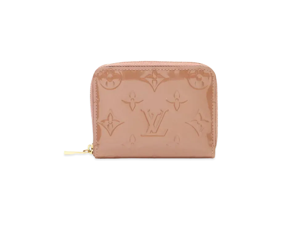 Louis Vuitton Zippy Coin Purse Monogram Vernis "Rose Velours"