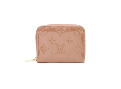 Louis Vuitton Zippy Coin Purse Monogram Vernis "Rose Velours"