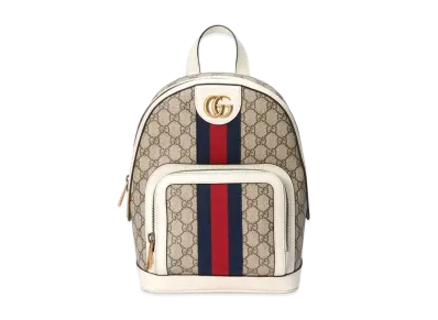 GUCCI Ophidia GG Supreme Backpack "Beige/Ebony/White"