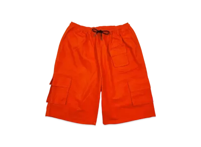 9090 Cargo Half Pants "Orange"