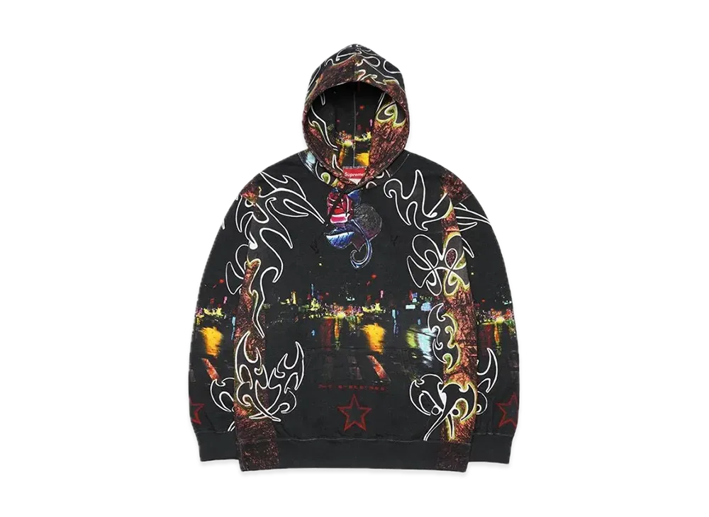 Supreme East Broadway Hooded Sweatshirt "Night"