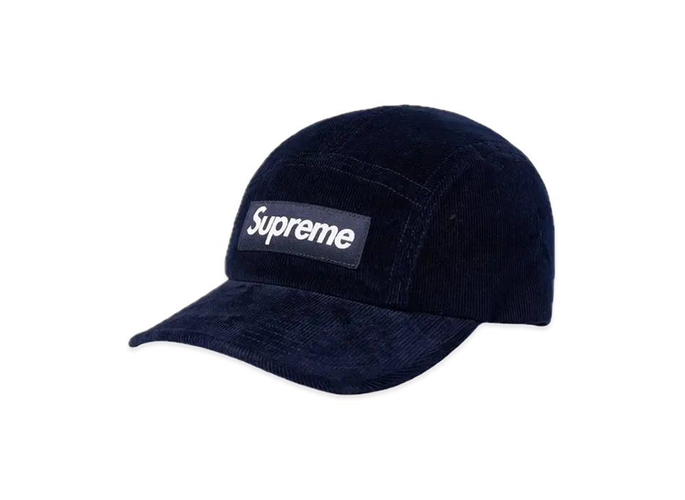 Supreme GORE-TEX Corduroy Camp Cap "Navy"