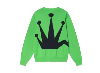Stussy Bent Crown Sweater "Lime"