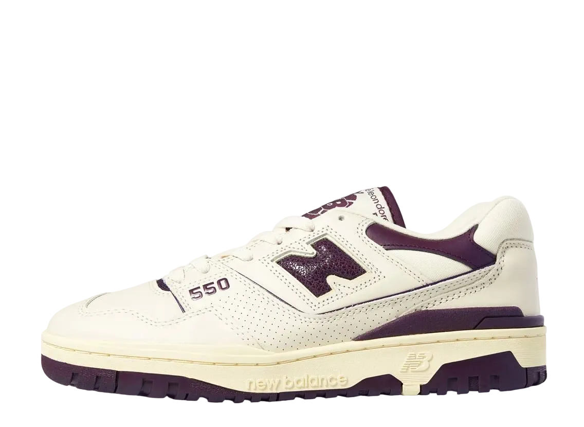 Aime Leon Dore × New Balance 550 "White/Purple"