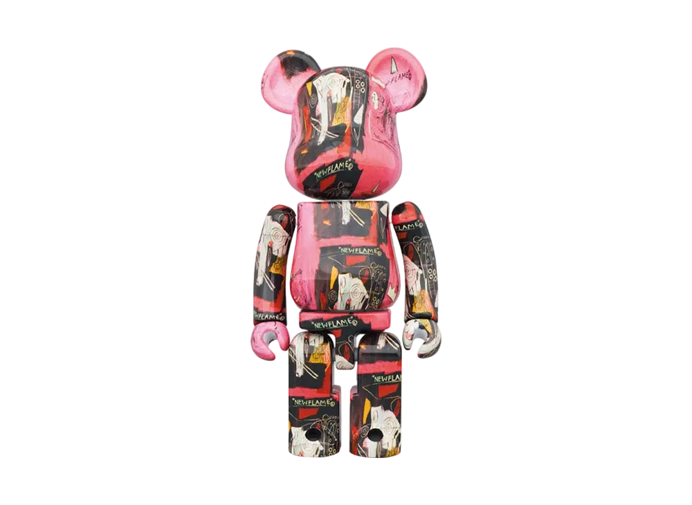 Bearbrick Superalloy Andy Warhol × Jean-Michel Basquiat
