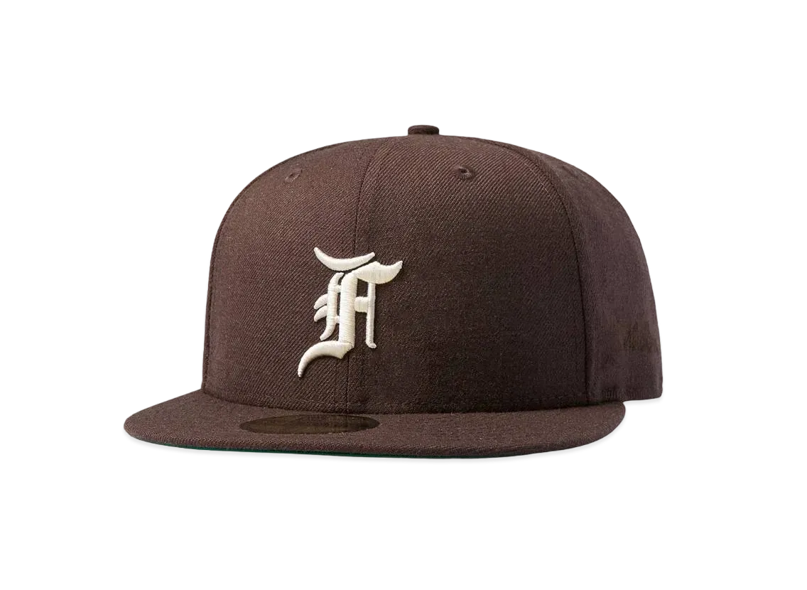 FEAR OF GOD ESSENTIALS 59Fifty Fitted Cap "Walnut"