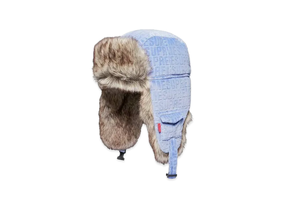 Supreme Velvet Pattern Trooper "Light Blue"