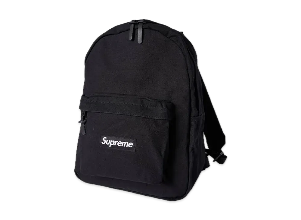 Supreme Canvas Backpack "Black"
