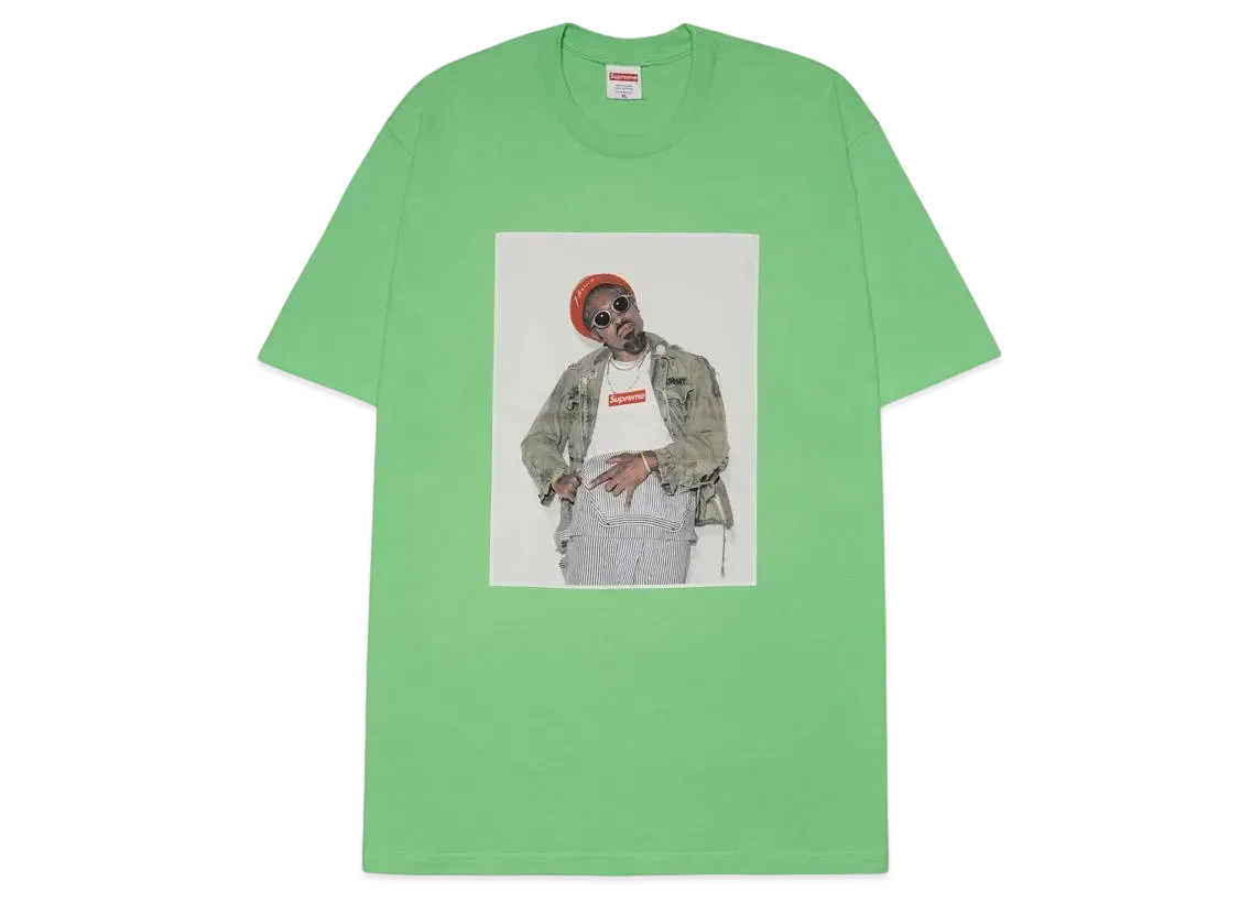 シュプリーム アンドレ 3000 Tシャツ "ライム"