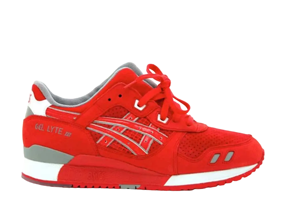 Ronnie Fieg × Nice Kicks 1.0 × Asics Gel-Lyte III "Red"